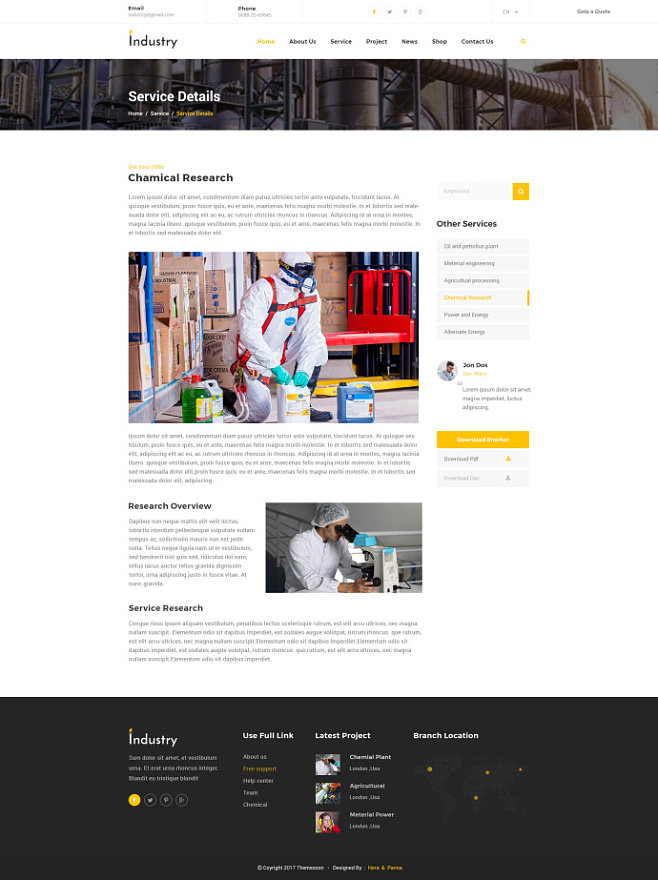 工业类机构官网设计参考 工程机械、工厂类企业官网设计精选