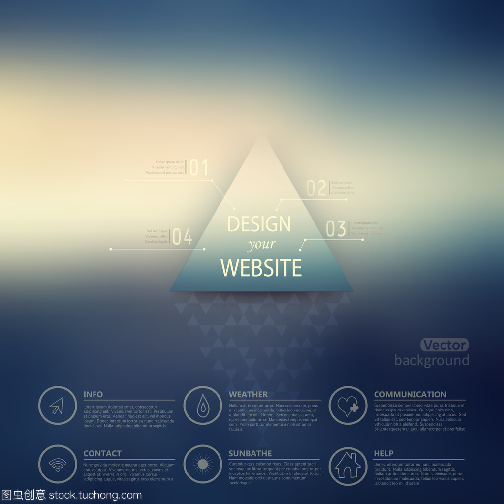 矢量Web与移动界面模板 赋能企业网站与网页设计